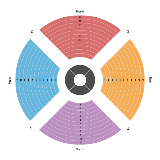 Young Living Centre Stage at Hale Centre Theatre Seating Chart: Endstage