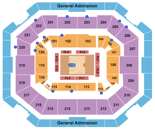 The Yuengling Center Seating Chart: Basketball - Big3