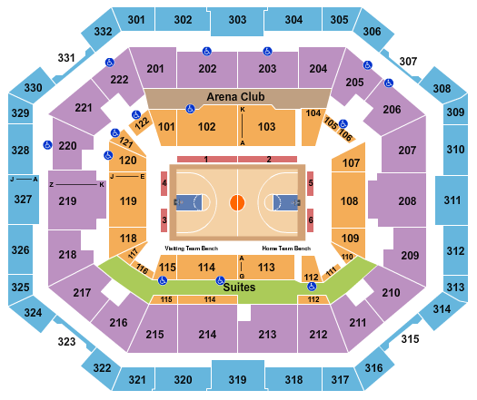The Yuengling Center Seating Chart: Harlem Globetrotters