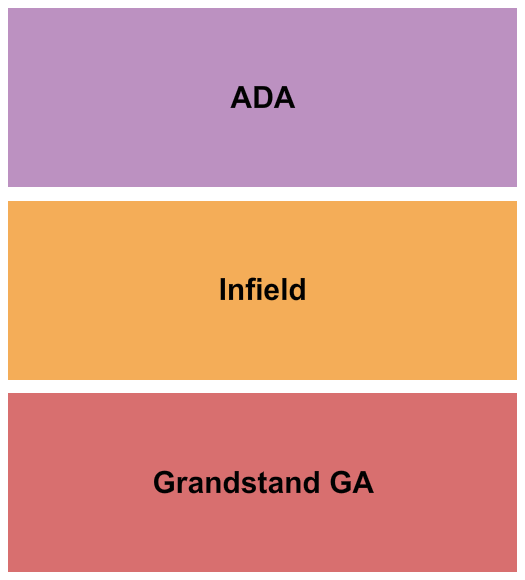 Yuma County Fairgrounds - CO Seating Chart: Infield/GS