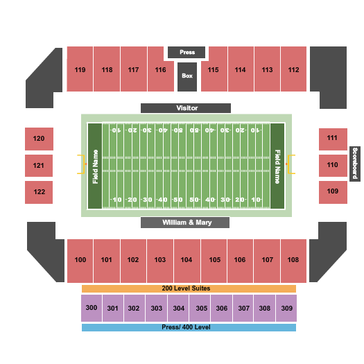 Zable Stadium Seating Chart