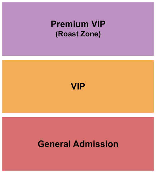 Zanies Comedy Night Club - Nashville Seating Chart: GA/VIP/Premium