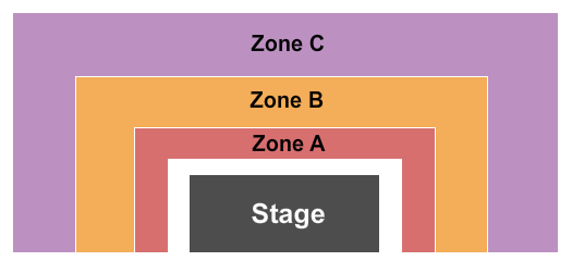 Zeiders American Dream Theater Seating Chart: Candlelight