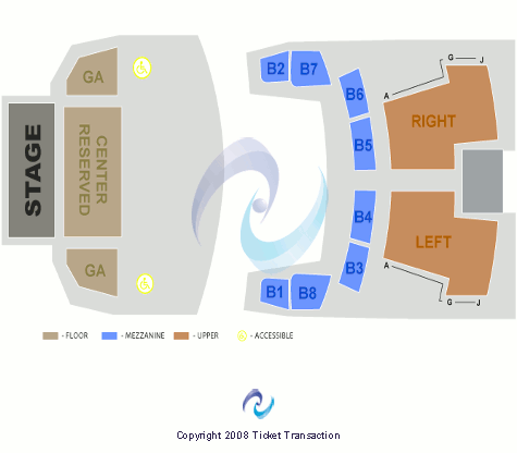 Avalon Theatre Seating Chart