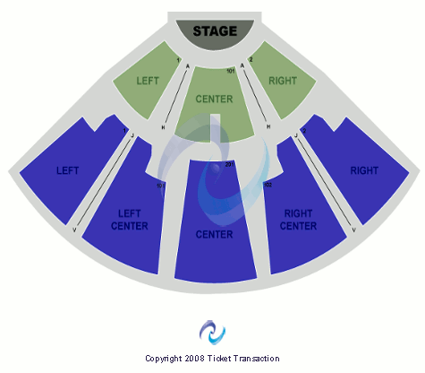 Caleb Auditorium Seating Chart