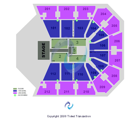 Truist Arena Seating Chart: Carrie Underwood