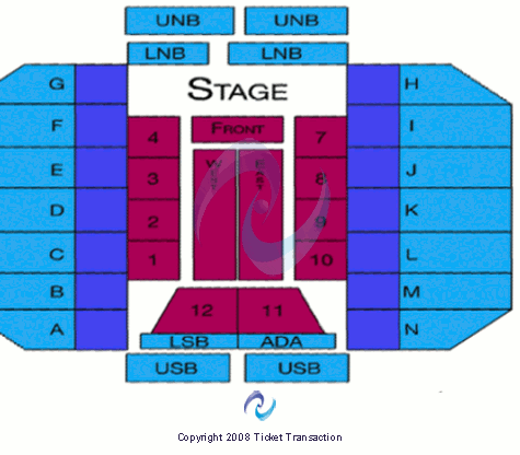 Don Barnett Arena Seating Chart