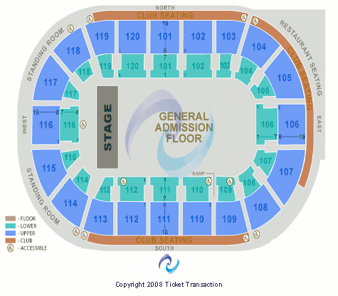 Germain Arena Seating Chart
