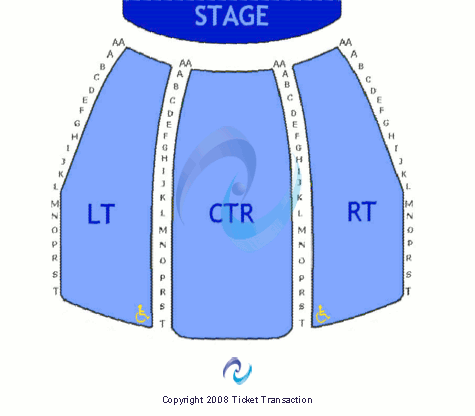 The Lobero Seating Chart