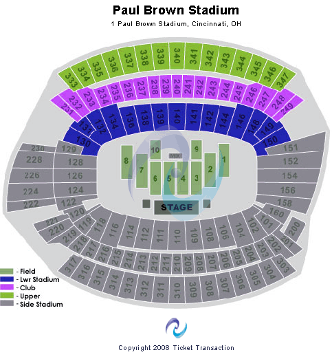 Macys Music Festival Paul Brown Stadium Tickets Macys Music Festival 
