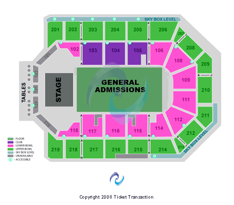 Ontario Citizens Arena Seating Chart