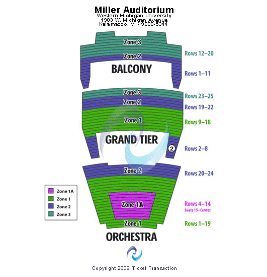 Wicked Tickets Seating Chart