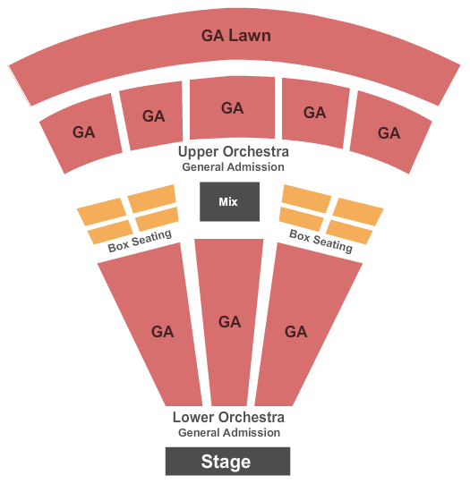 Jacobs Pavilion Seating Chart With Seat Numbers