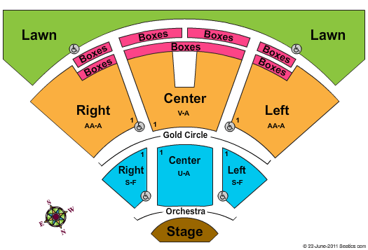nTelos Wireless Pavilion Seating Chart
