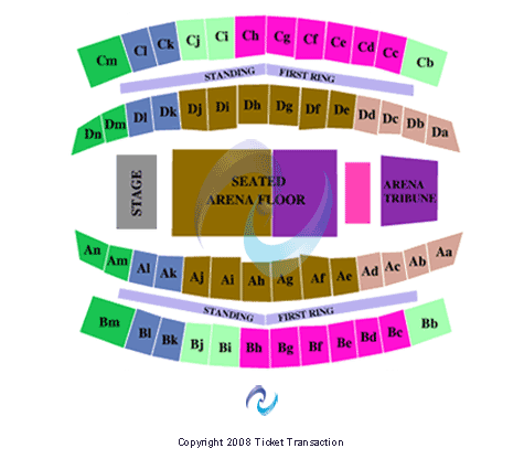 Ahoy Rotterdam Seating Chart: End Stage