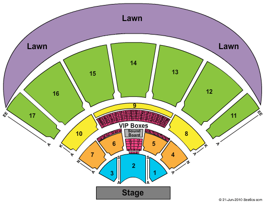 Ford amphitheater mega ticket #7