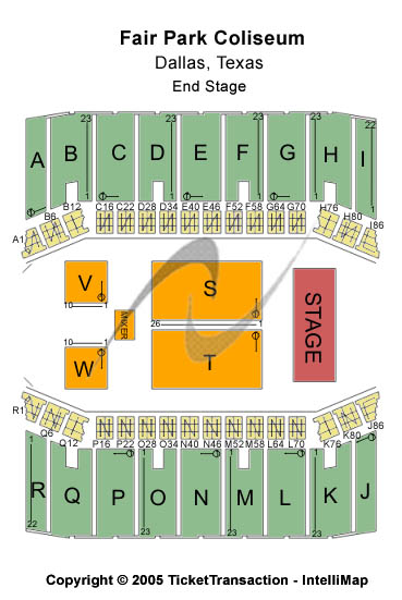 Fair Park Seating Chart