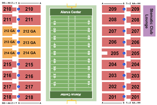 Alerus Center Seating Chart Alerus Center Event 2024 Tickets