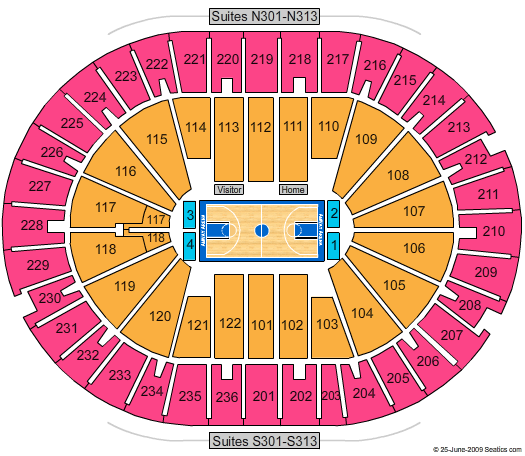 Disney On Ice Tickets | Seating Chart | Amway Arena | Basketball