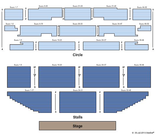 Apollo Victoria Theatre Wicked Seating Chart