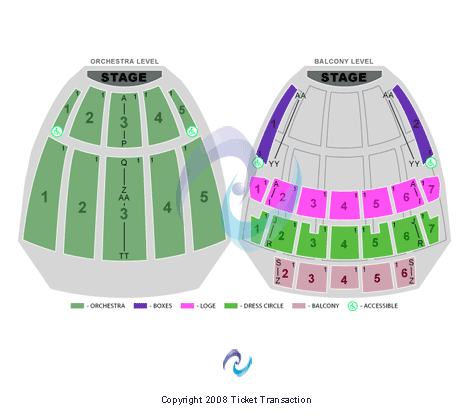 Center Stage Atlanta Seating Chart