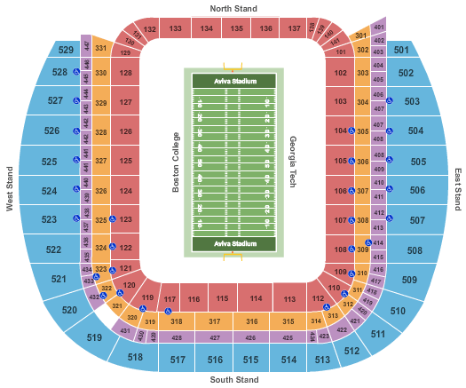 Boston College Eagles tickets college/football - ACC BC Football tickets