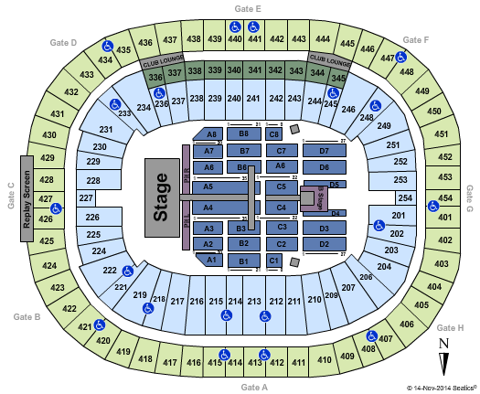 Taylor Swift BC Place Stadium Tickets - Taylor Swift August 01 tickets ...