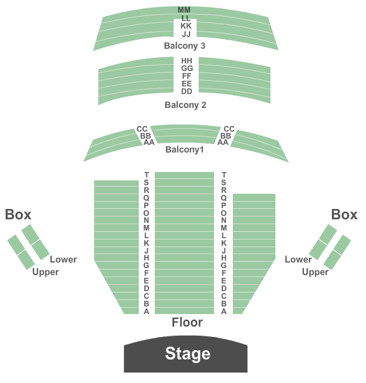Belle Mehus Auditorium Seating Chart | Belle Mehus Auditorium Event tickets  & Schedule
