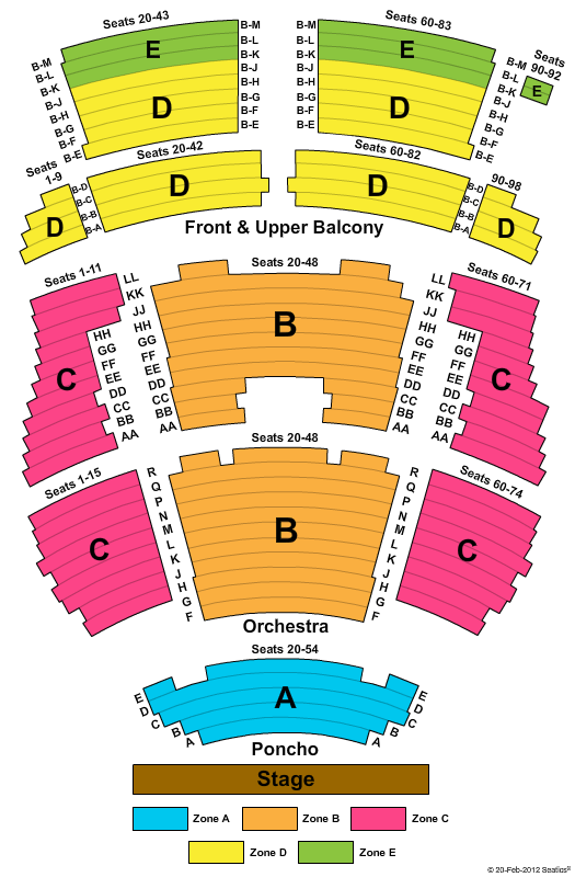Tickets Blue Man Group 7/22/12 Charles Playhouse  