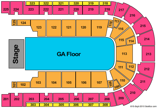 Boardwalk Hall Arena Tickets Phish October 31 Tickets At. garth brooks seat...