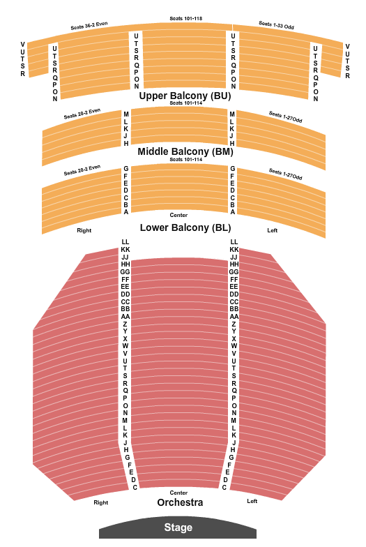 Bob Hope Theatre Ca Seating Chart Bob Hope Theatre Ca Event 2024