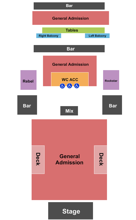 Bogarts Seating Chart | Bogarts Event tickets & Schedule - Ticket Luck
