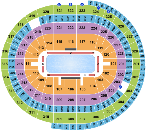 Disney On Ice Tickets | Seating Chart | Canadian Tire Centre | Stars On Ice