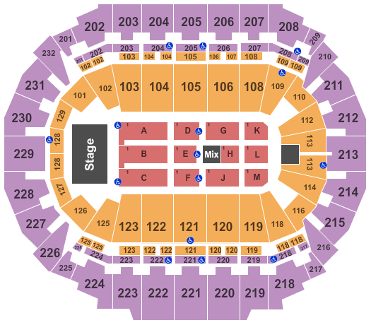 Centurylink Center Seating Chart