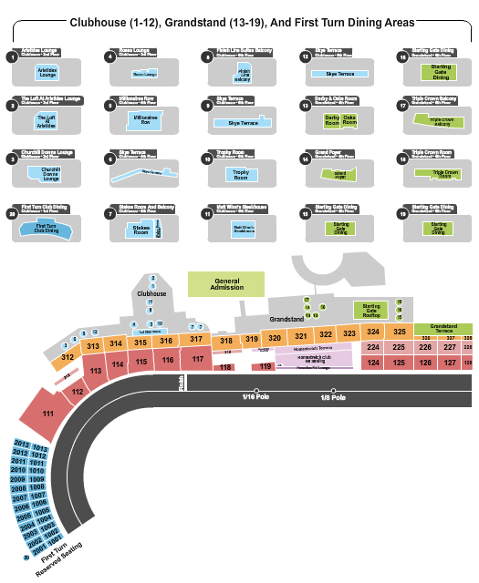 Churchill Downs Seating Chart Churchill Downs Event 2024 Tickets