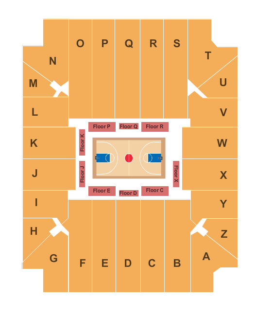 Coleman Coliseum Seating Chart Coleman Coliseum Event tickets & Schedule