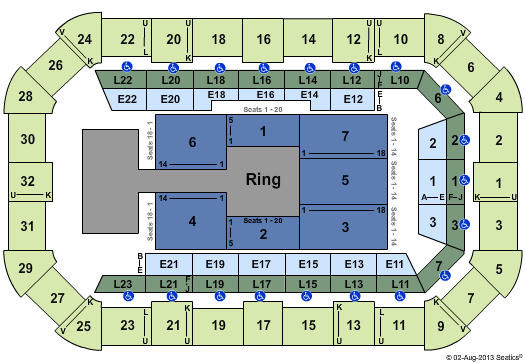 2015 Summerslam tickets - Saginaw Summerslam 2015 tickets at Dow Arena ...