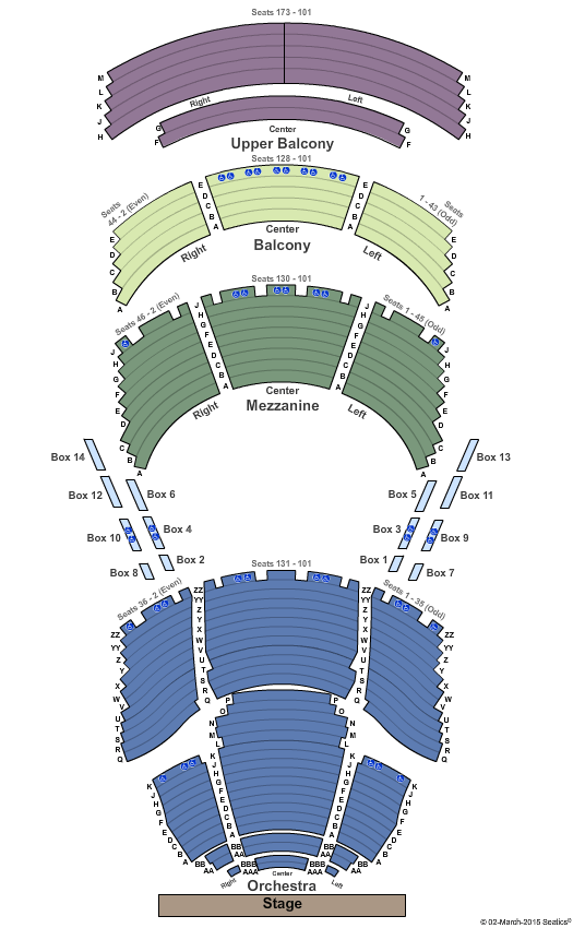 Dr Phillips Disney Theater Seating Chart