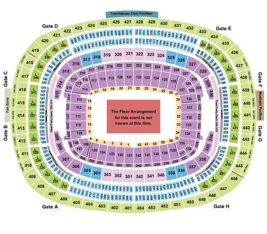 Fedex Field Seating Chart Fedex Field Event Tickets Schedule