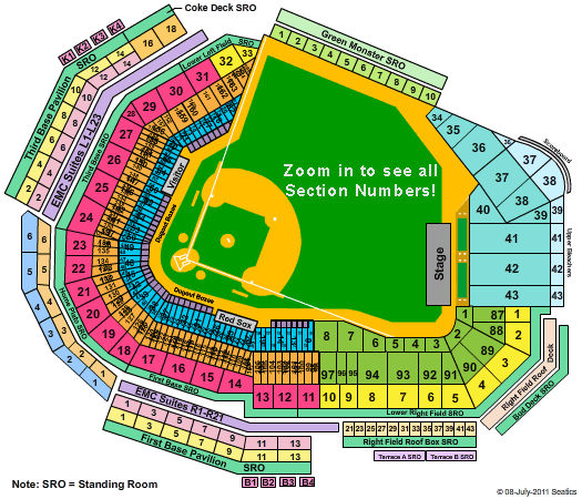 Hadlock Field Seating Chart