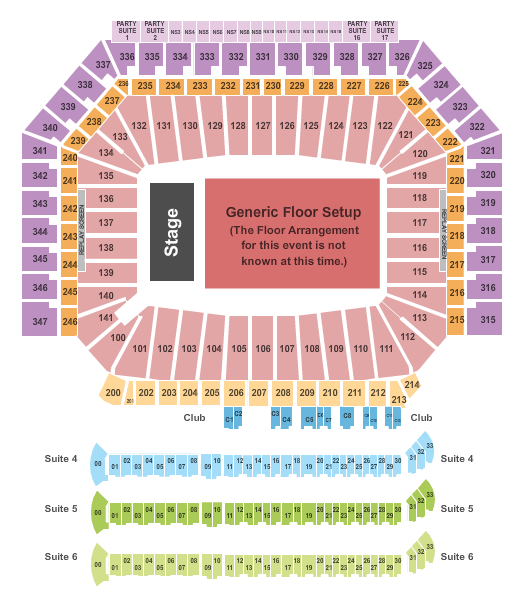 Ford Field Seating Chart  Ford Field Event 2024 Tickets