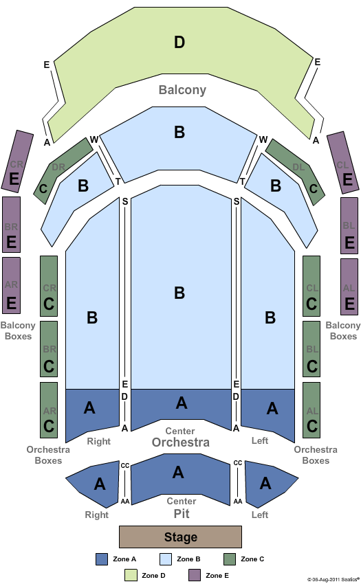 Georgia Concert Tickets | Seating Chart | Infinite Energy Theater | End ...