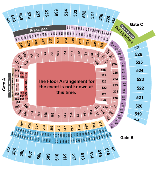 Heinz Field Seating Chart Heinz Field Event tickets & Schedule