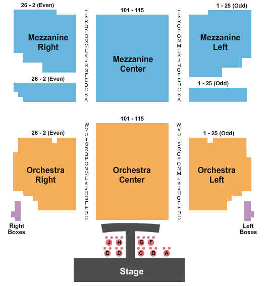 Hirschfeld Theatre Seating Chart | Hirschfeld Theatre Event tickets ...