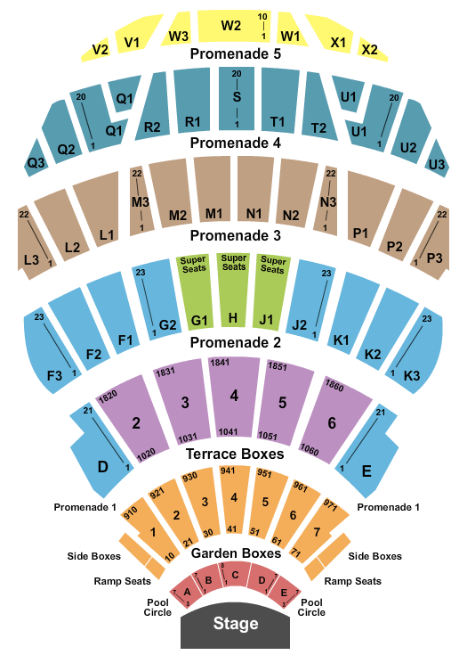 Hollywood Bowl Seating Chart Hollywood Bowl Event 2024 Tickets