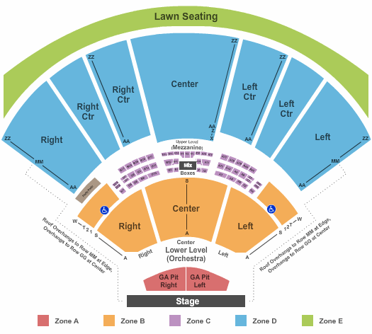 Country Megaticket Hollywood Casino Amphitheatre Tickets - Country ...