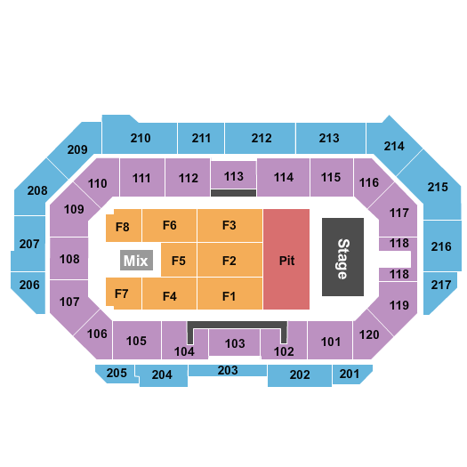 Centurylink Arena Boise Seating Chart Event 2024 Tickets Schedule Ticket Luck