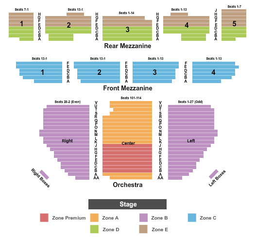 24+ Imperial Theater Seating Chart