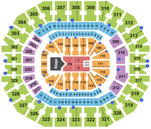Kfc Yum Center Tickets With No Fees At