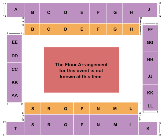 Knoxville Civic Coliseum Seating Chart | Knoxville Civic Coliseum Event